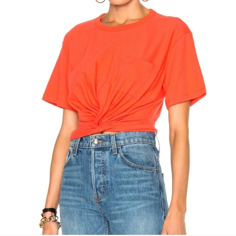 Crop designer tee